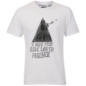 Vans “Off the Wall” Small Jay Howell Print T-Shirt - White Graphic Print